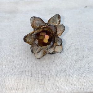 Metal Flower Ring